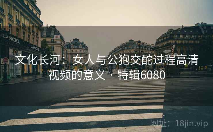 文化长河：女人与公狍交酡过程高清视频的意义 · 特辑6080